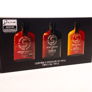 Kit de Presente de 3 Pimentas - (180 g cada)